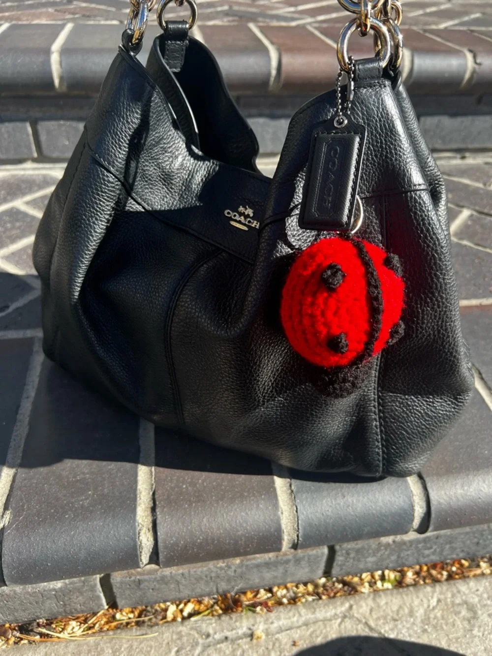 3/$20 Hand Crocheted Lucky Little Ladybug Keychain! - Picture 10 of 16